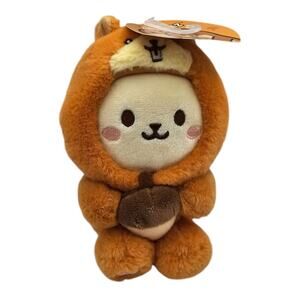 Anirollz Squirrel Bunniroll Small Sitting Plush